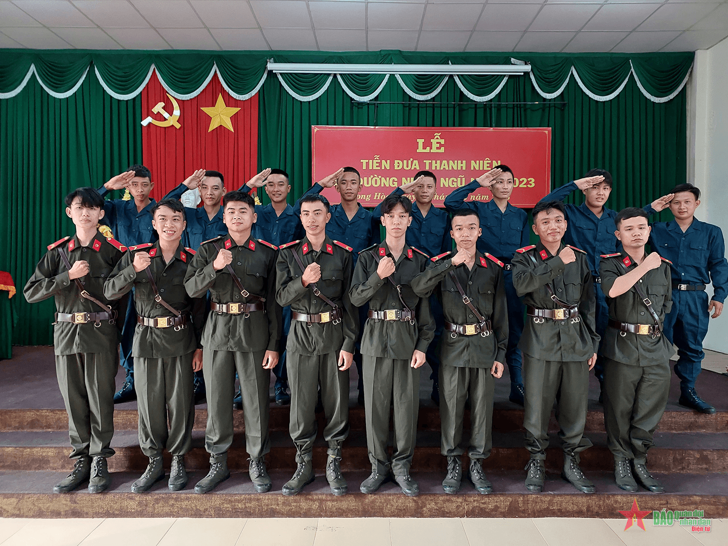 Nhiều hoạt động vui tươi tại hội trại tòng quân