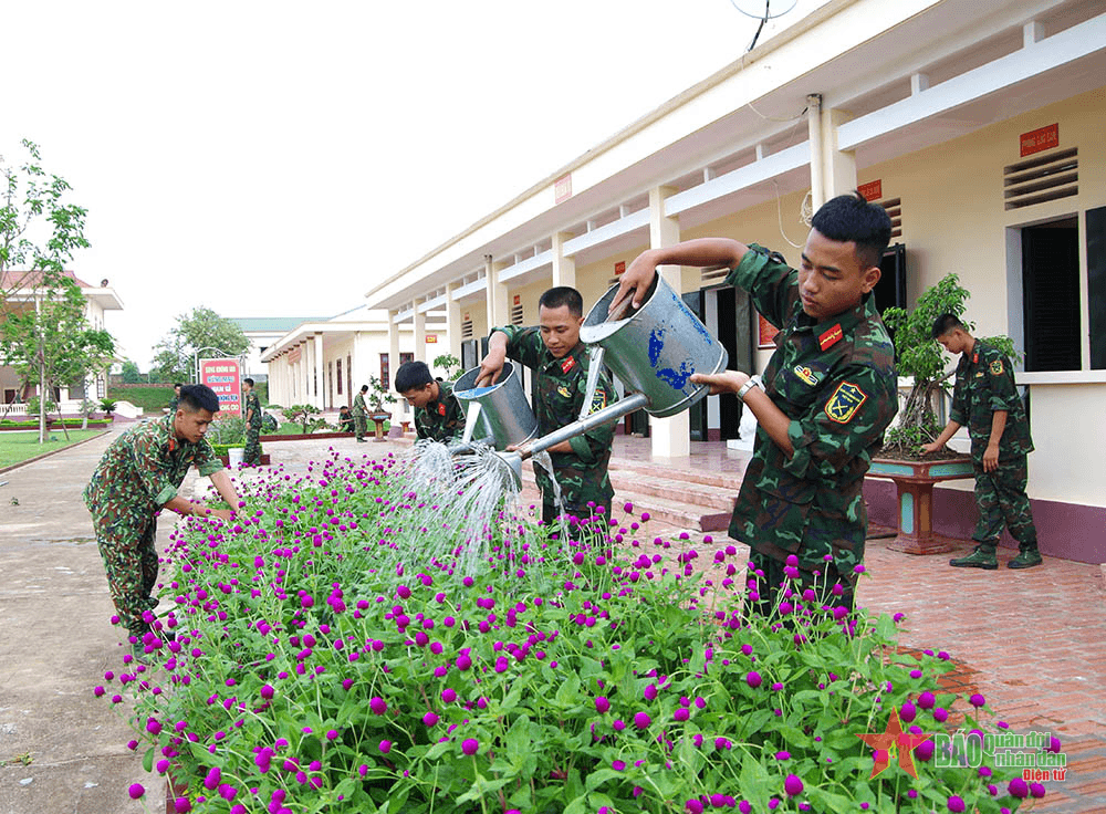 Chi đoàn xanh ở Lữ đoàn Pháo binh 164
