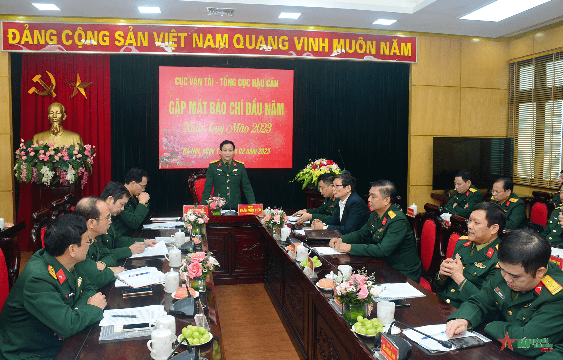 Báo chí tuyên truyền, cổ vũ kịp thời các hoạt động của Bộ đội vận tải