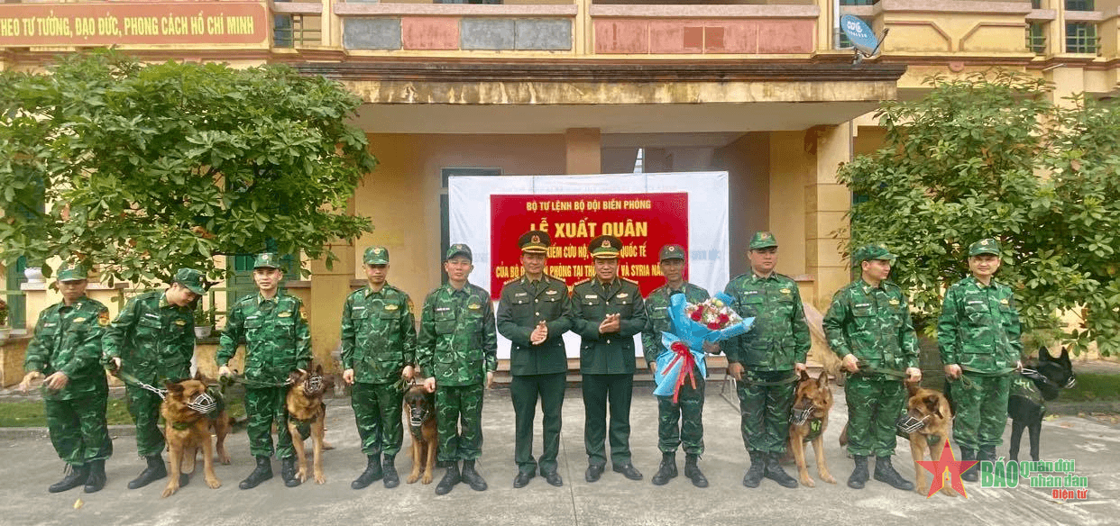 Bộ đội biên phòng tham gia cứu hộ, cứu nạn tại Thổ Nhĩ Kỳ