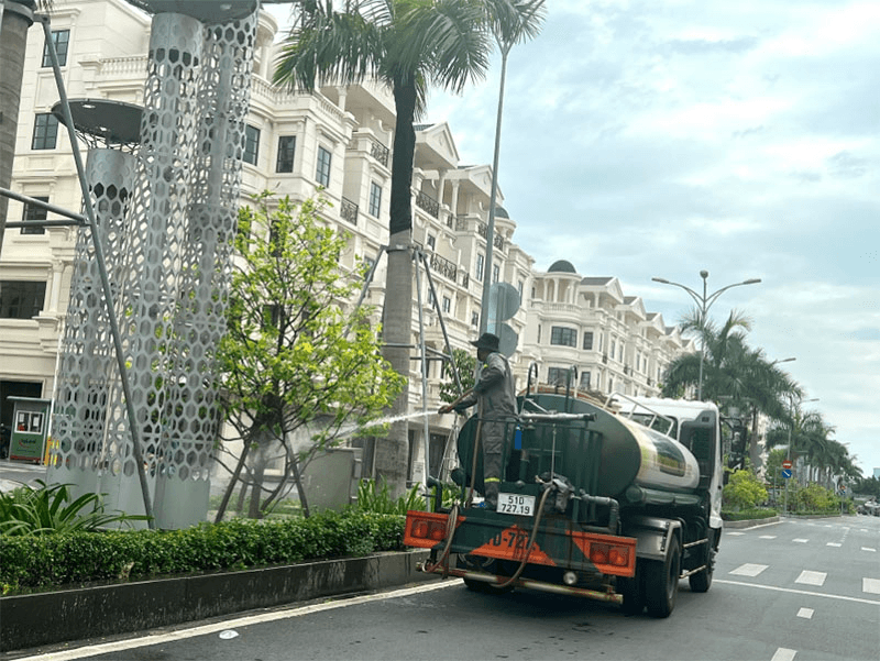 Không gian xanh của đô thị văn minh