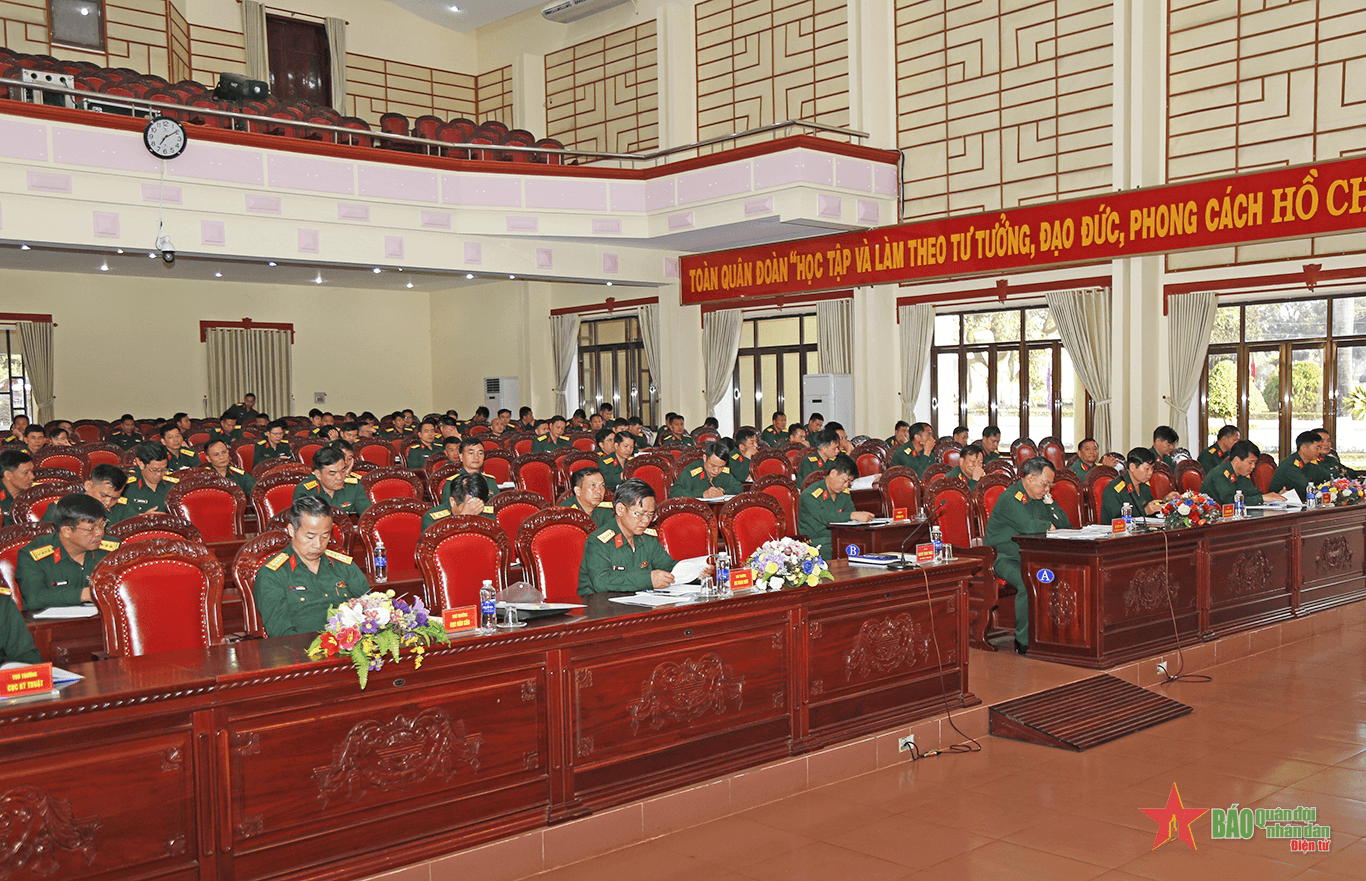 Quân đoàn 3 khai mạc tập huấn bí thư, cấp ủy, cán bộ chính trị năm 2023