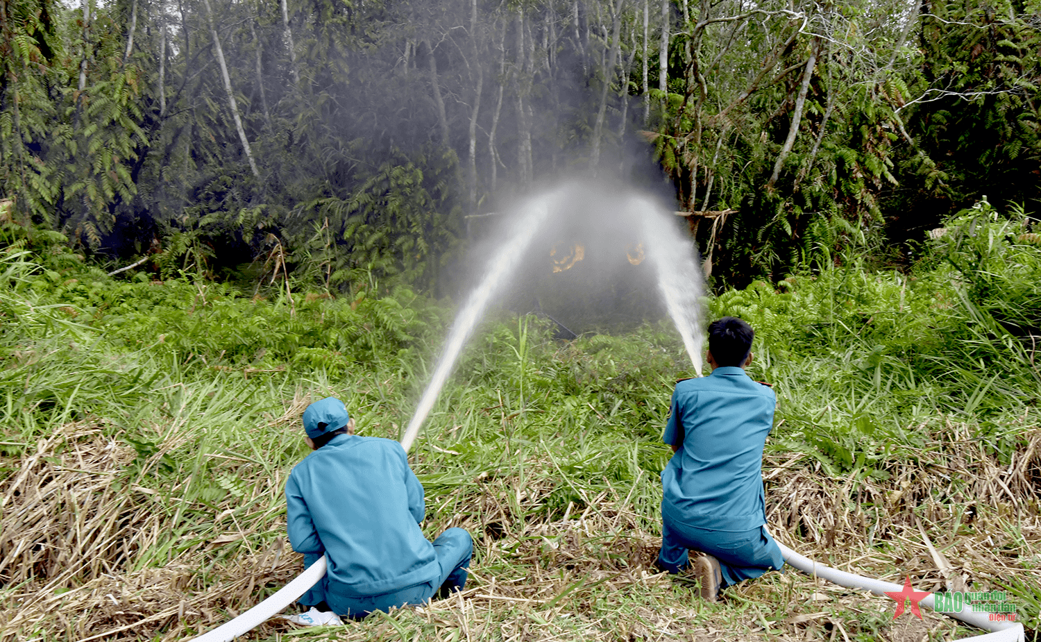 Cà Mau tập huấn nghiệp vụ và hội thi phòng cháy, chữa cháy rừng