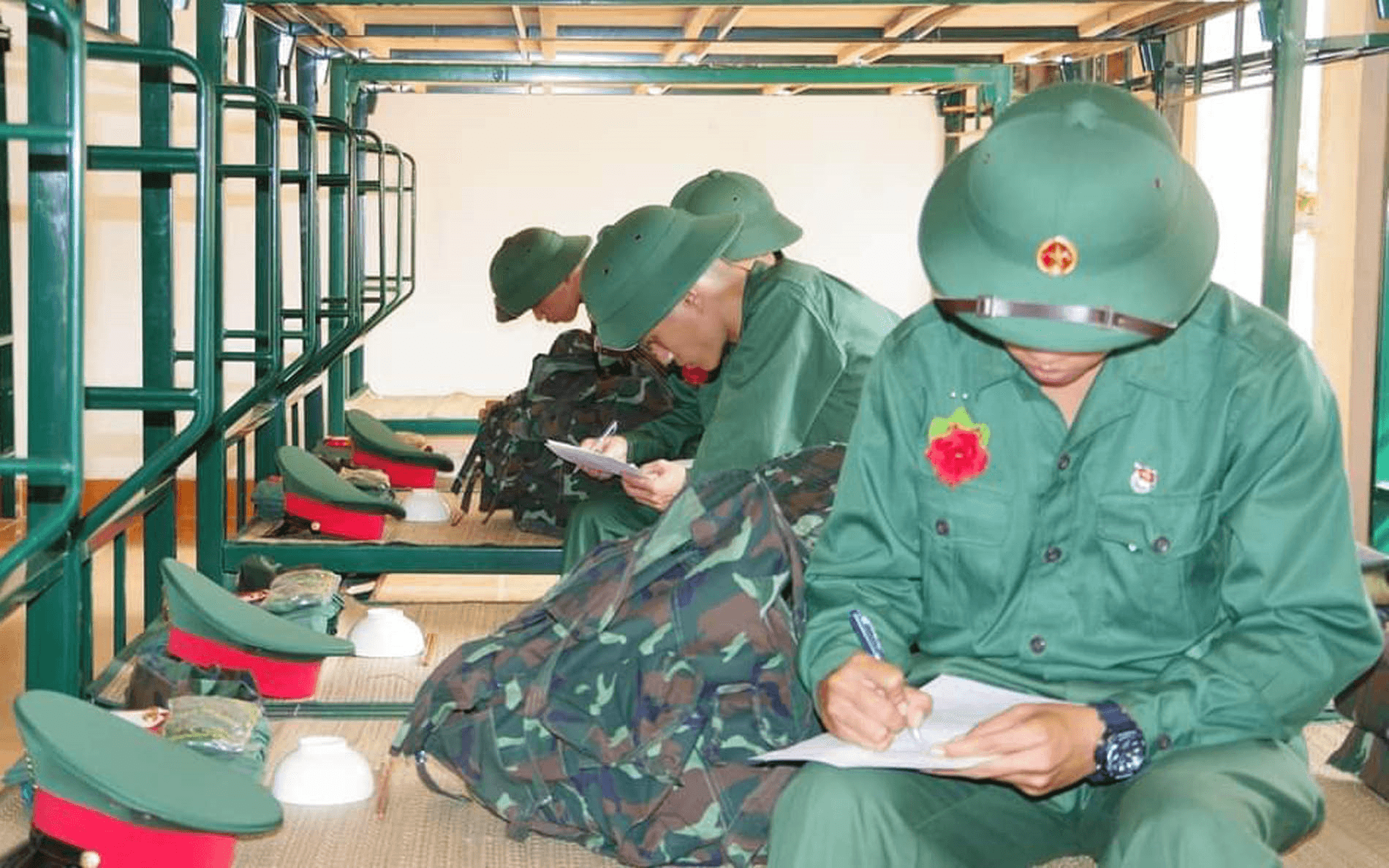 Phấn khởi hòa nhập môi trường quân ngũ