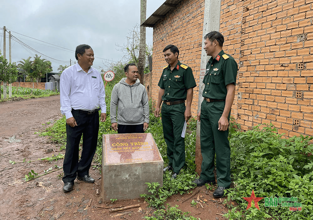 Những công trình thắm tình quân dân