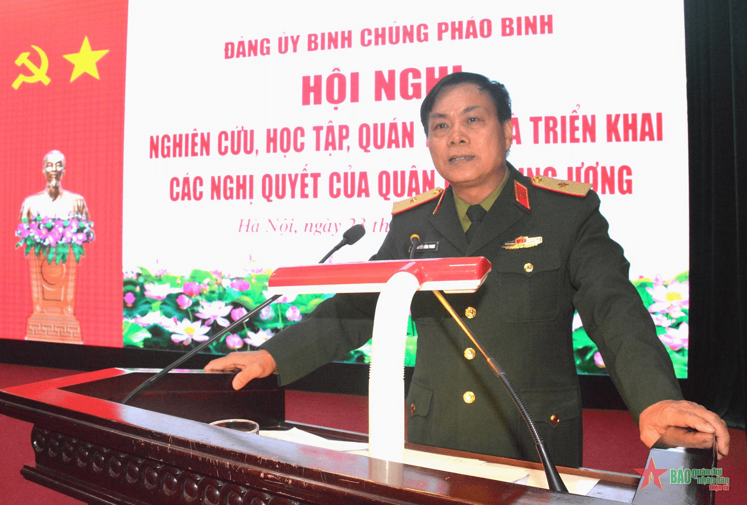 Binh chủng Pháo binh: Nâng cao nhận thức cho cán bộ, đảng viên trong thực hiện các Nghị quyết của Quân ủy Trung ương