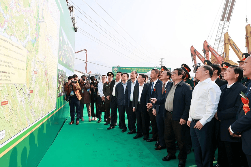 Khởi công dự án đường liên kết vùng Hòa Bình - Hà Nội và Cao tốc Sơn La