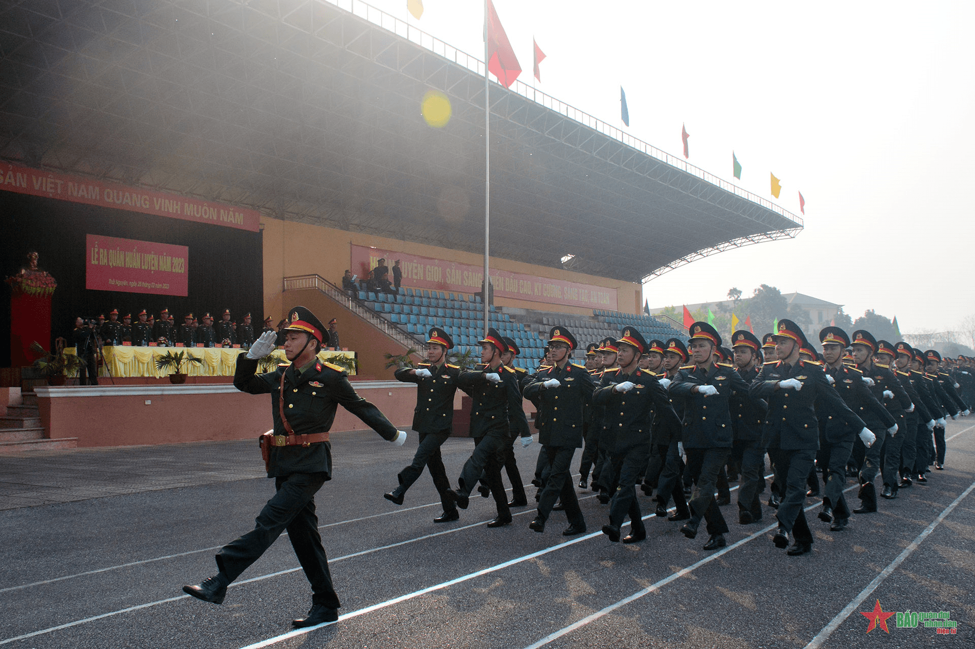 Quân khu 1 ra quân huấn luyện năm 2023