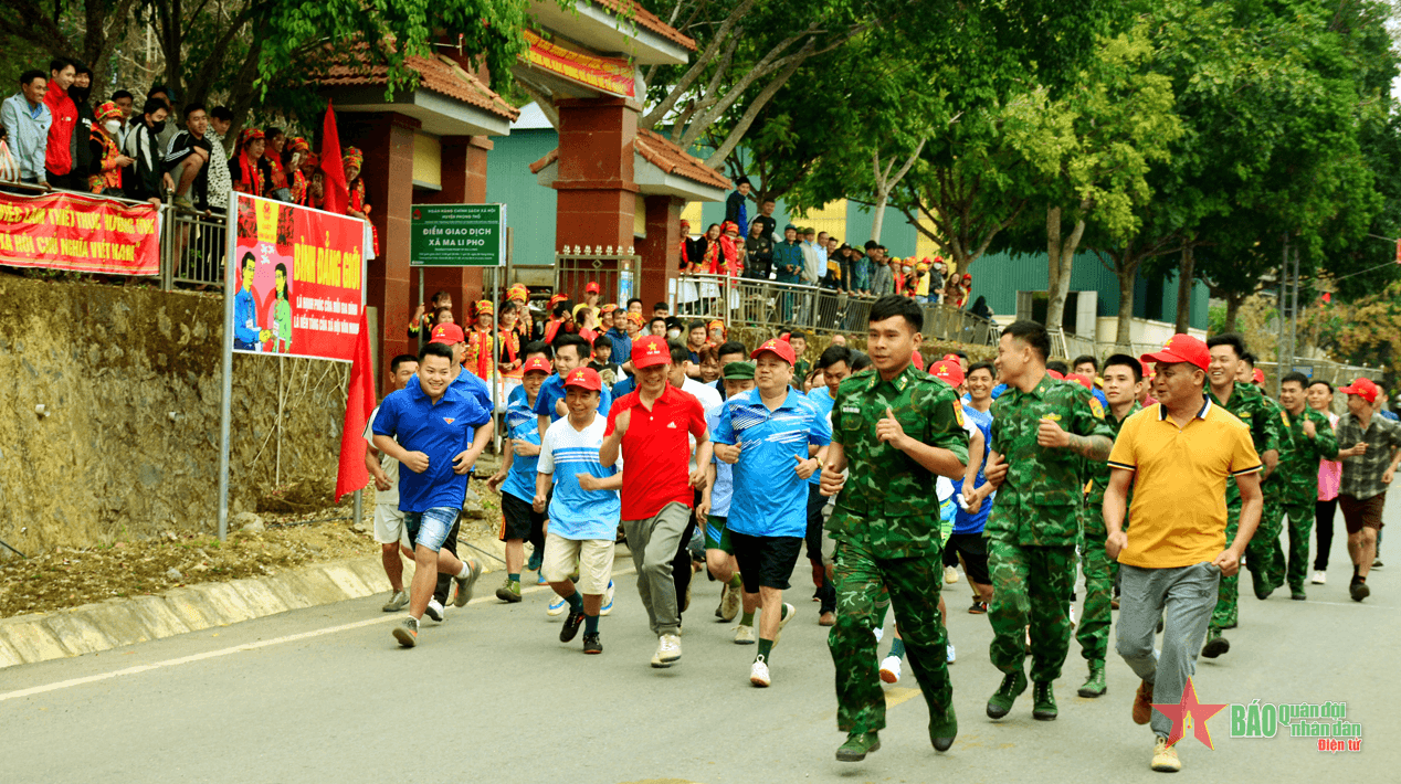 Ngày hội Biên phòng toàn dân ở xã biên giới Ma Li Pho