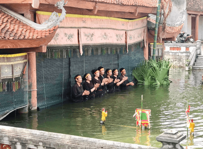 Làm mới múa rối nước Đào Thục
