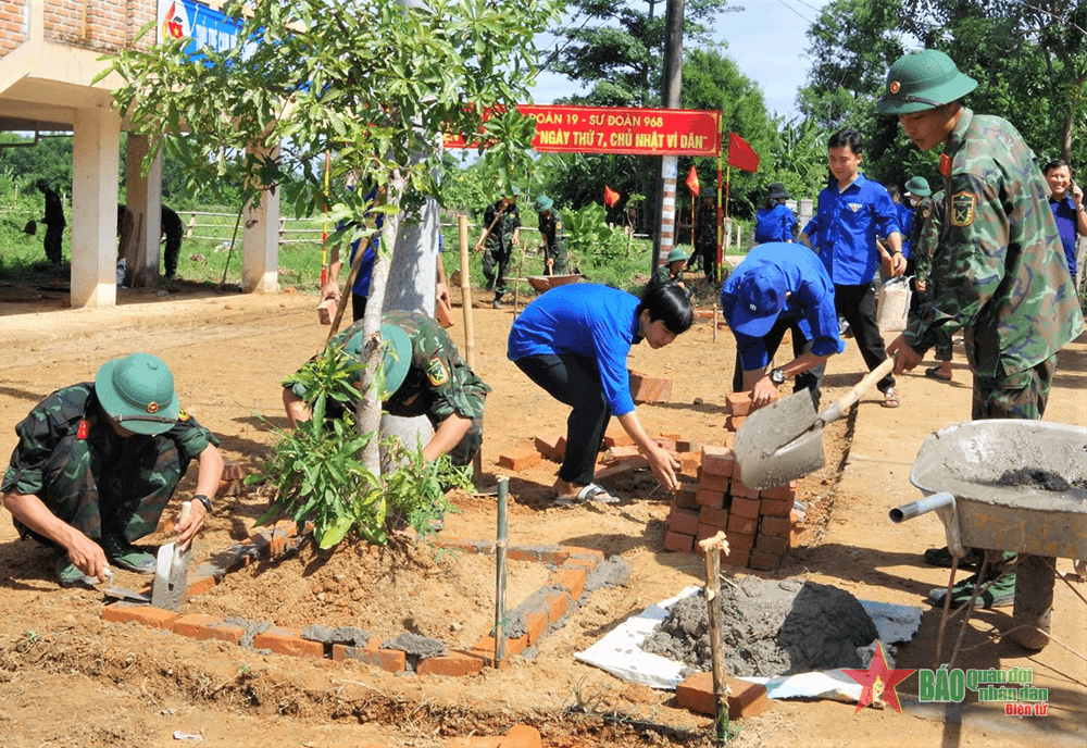 Nở rộ mô hình học và làm theo Bác