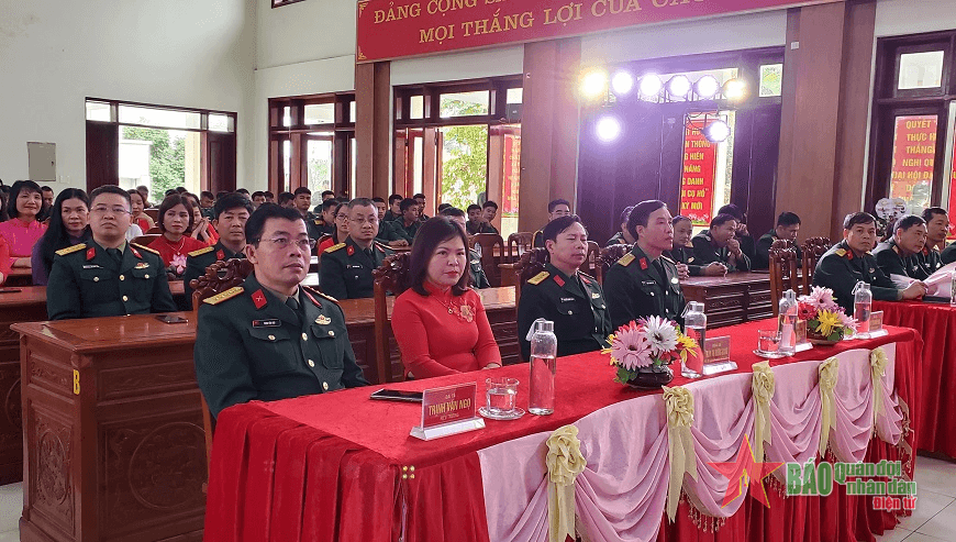 Trường Quân sự Quân khu 3 tổ chức gặp mặt Ngày Quốc tế Phụ nữ 8-3
