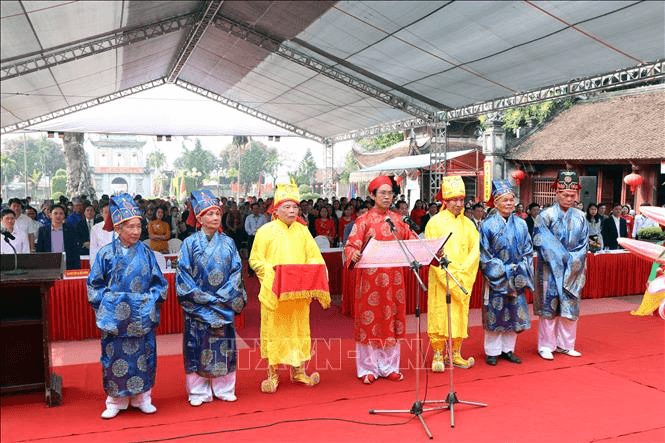 Khai hội Văn miếu Mao Điền