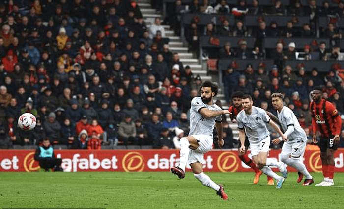 Salah hỏng phạt đền, Liverpool thua đau Bournemouth