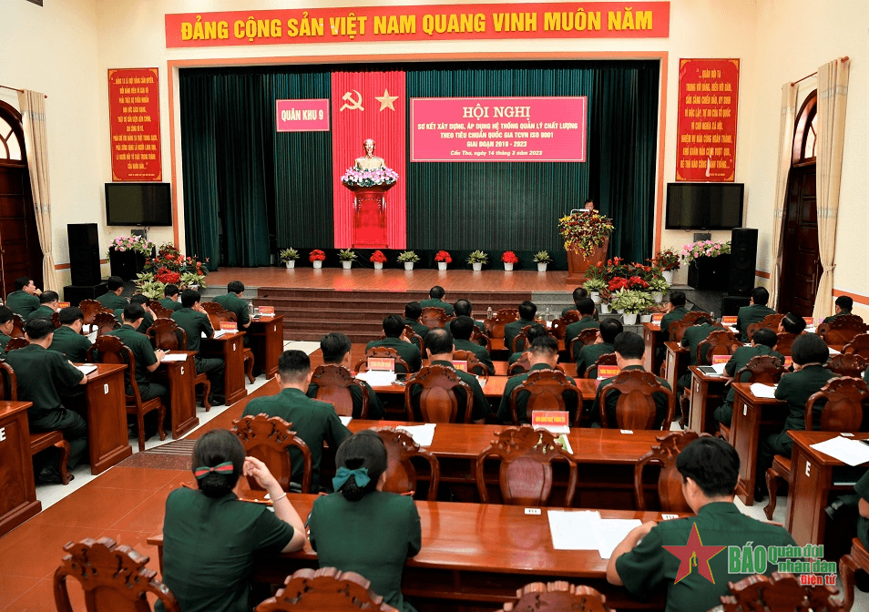 Quân khu 9: Đẩy mạnh xây dựng, áp dụng hệ thống quản lý chất lượng theo tiêu chuẩn quốc gia