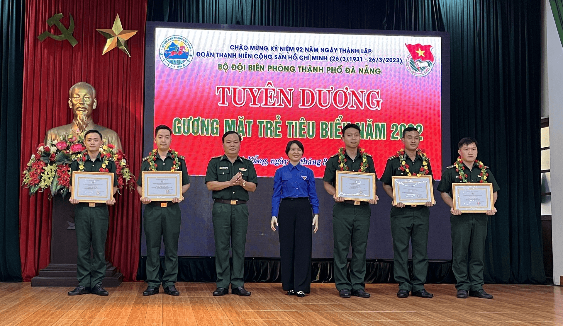 Bộ đội Biên phòng Đà Nẵng tuyên dương Gương mặt trẻ tiêu biểu