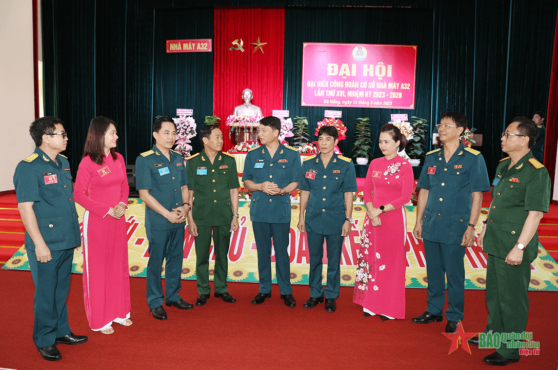 Công đoàn cơ sở Nhà máy A32 tổ chức Đại hội nhiệm kỳ 2023-2028
