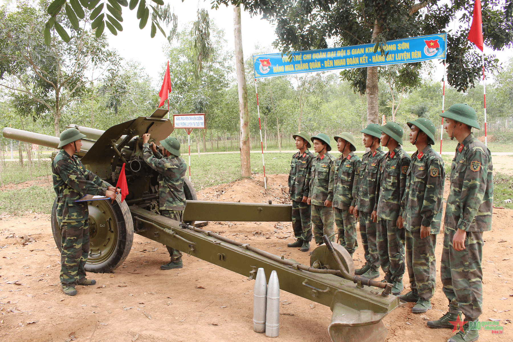 Lữ đoàn Pháo binh 16 (Quân khu 4): Chú trọng yếu tố cơ bản trong huấn luyện chiến sĩ mới