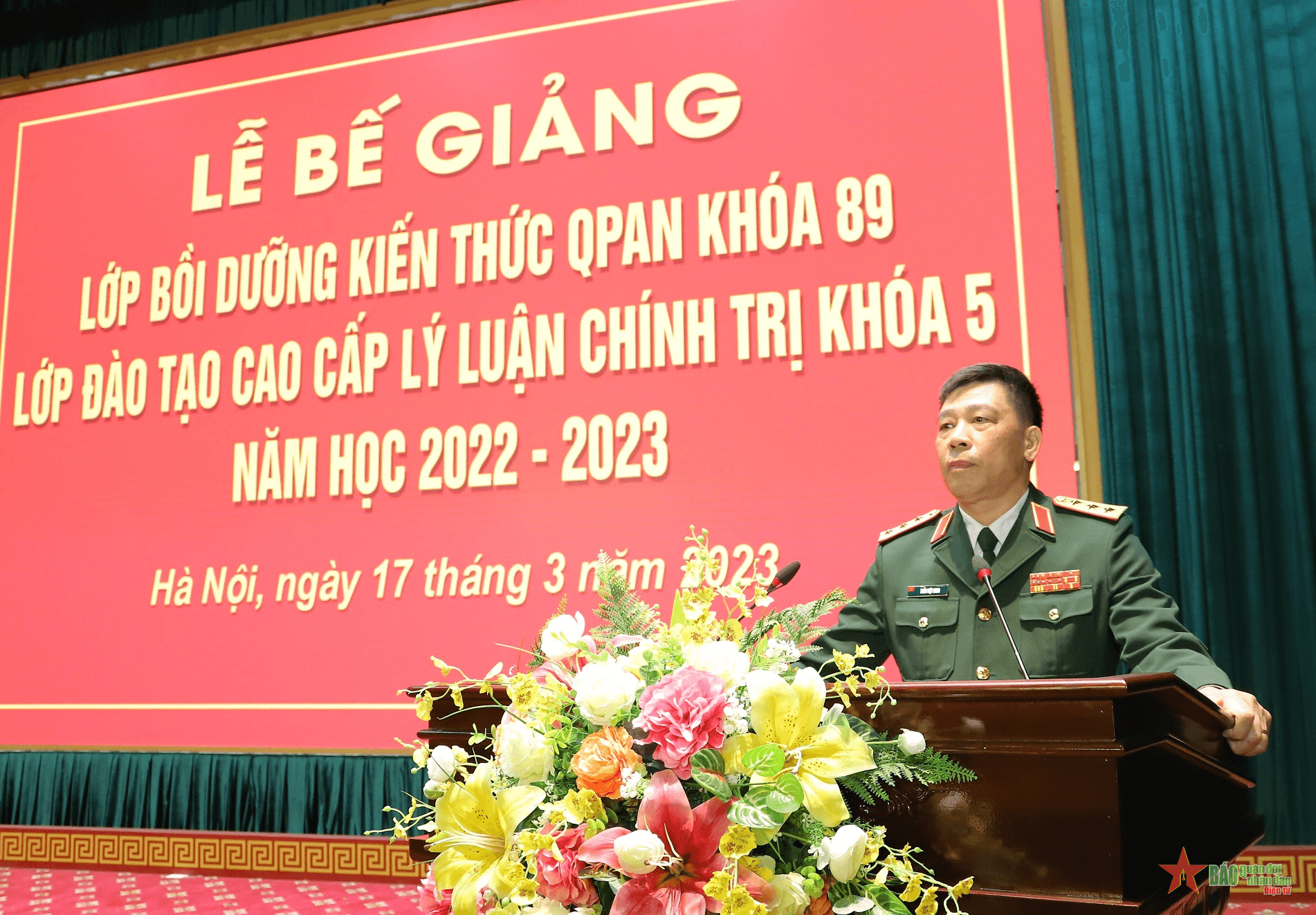 Học viện Quốc phòng tích cực đổi mới tư duy lý luận và tư duy quân sự