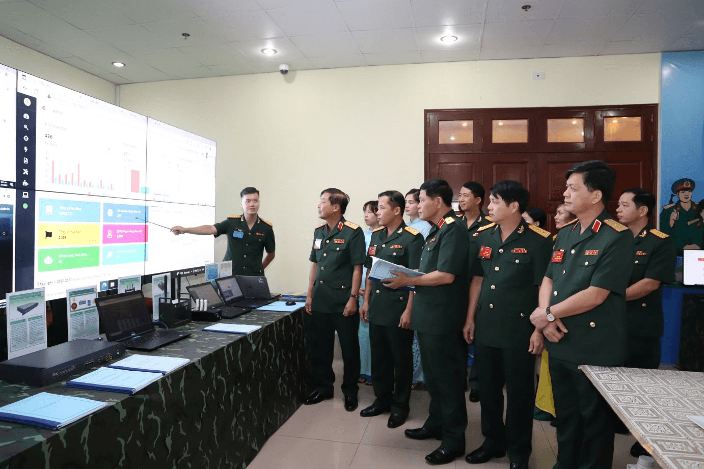 Bảo đảm tốt kỹ thuật cho nhiệm vụ tác chiến không gian mạng