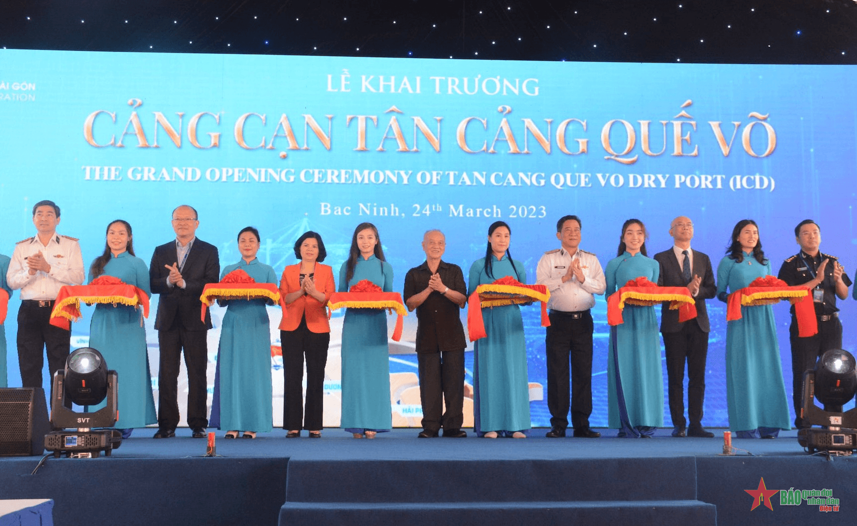 Khai trương cảng cạn (ICD) Tân Cảng Quế Võ (Bắc Ninh)
