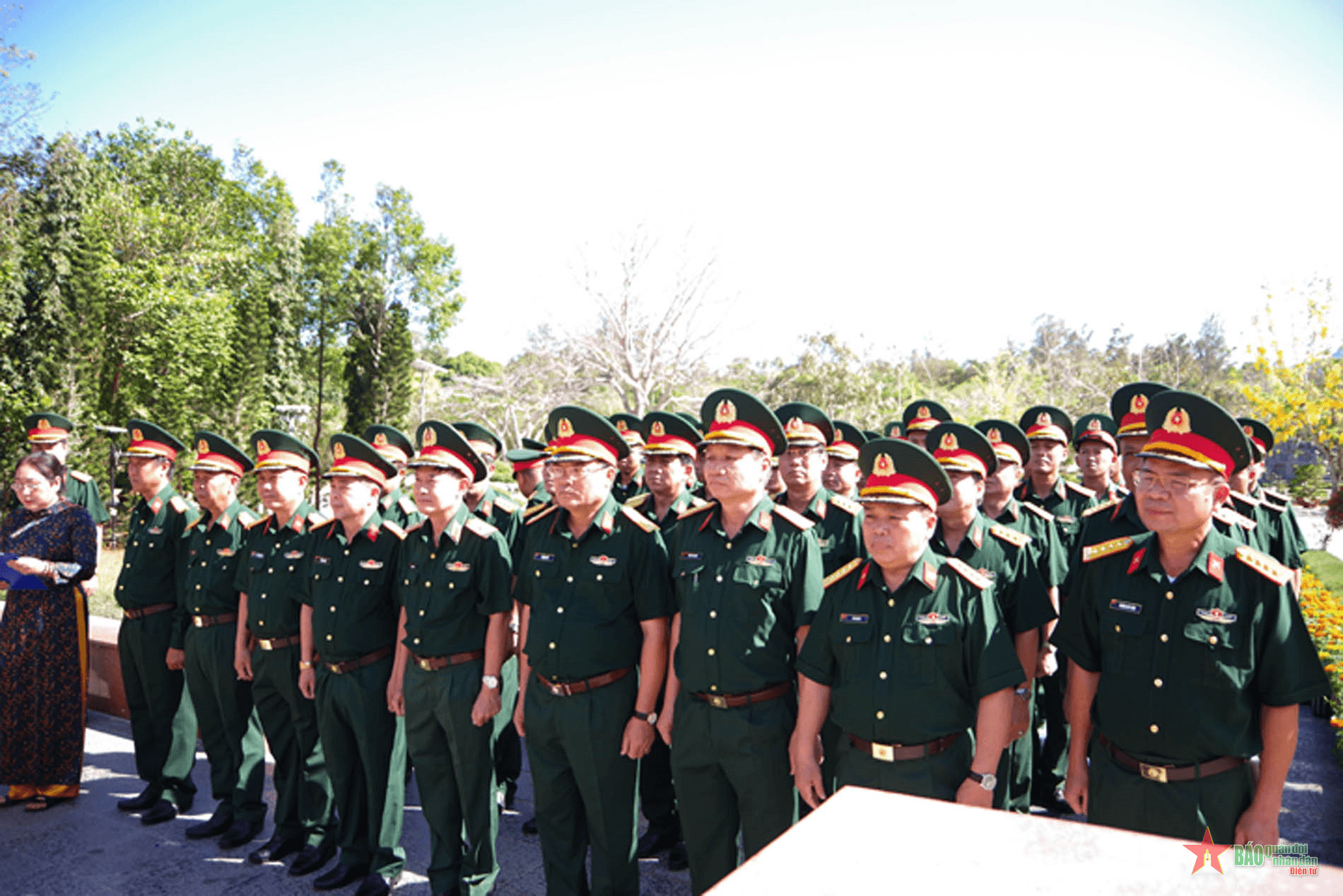 Bộ Tham mưu Quân khu 7 tổ chức chương trình giáo dục truyền thống tại huyện Côn Đảo