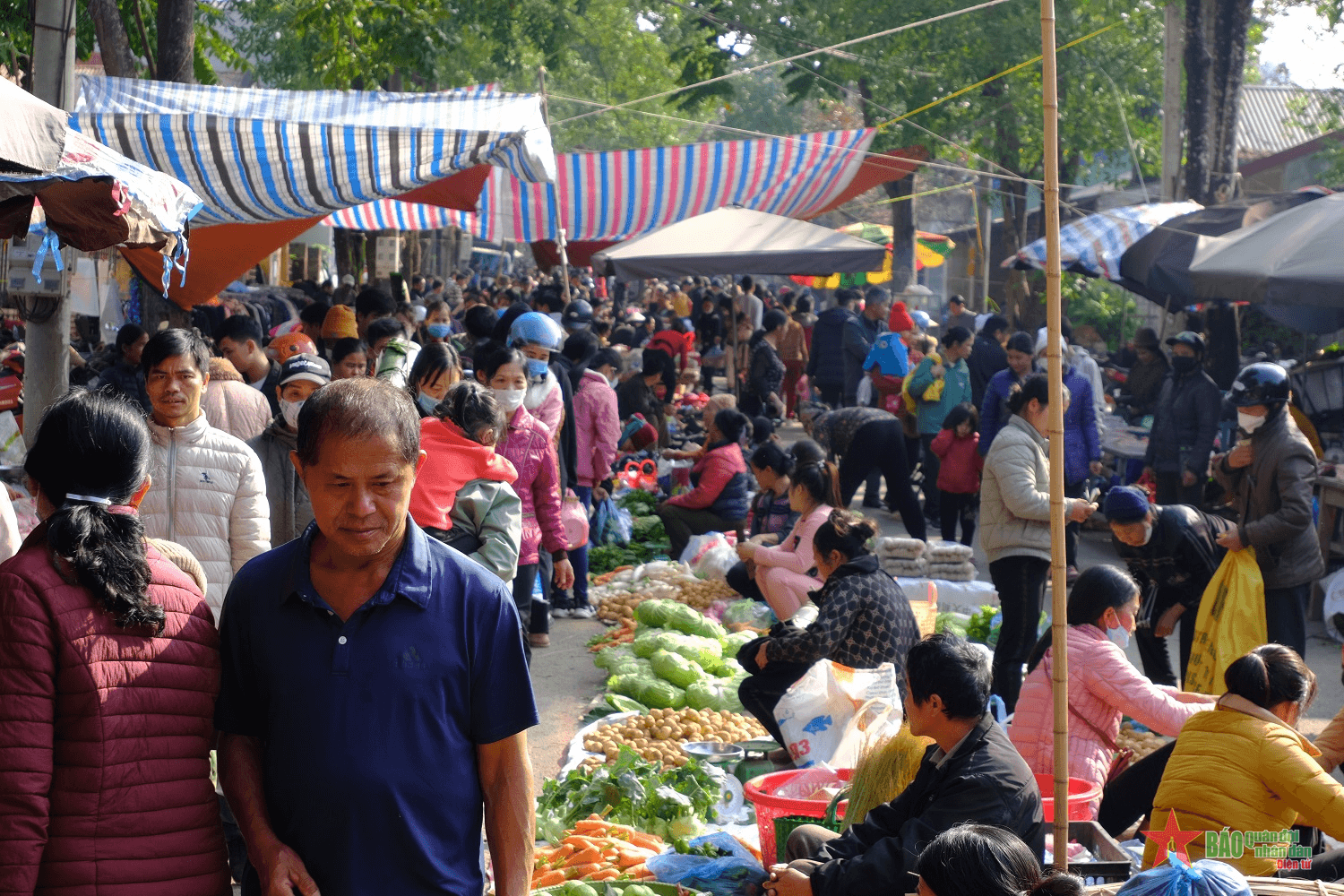 Nhộn nhịp chợ phiên Háng Cáp