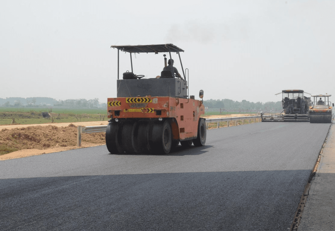 Gấp rút thi công, chuẩn bị đưa vào khai thác cao tốc Mai Sơn - Quốc lộ 45
