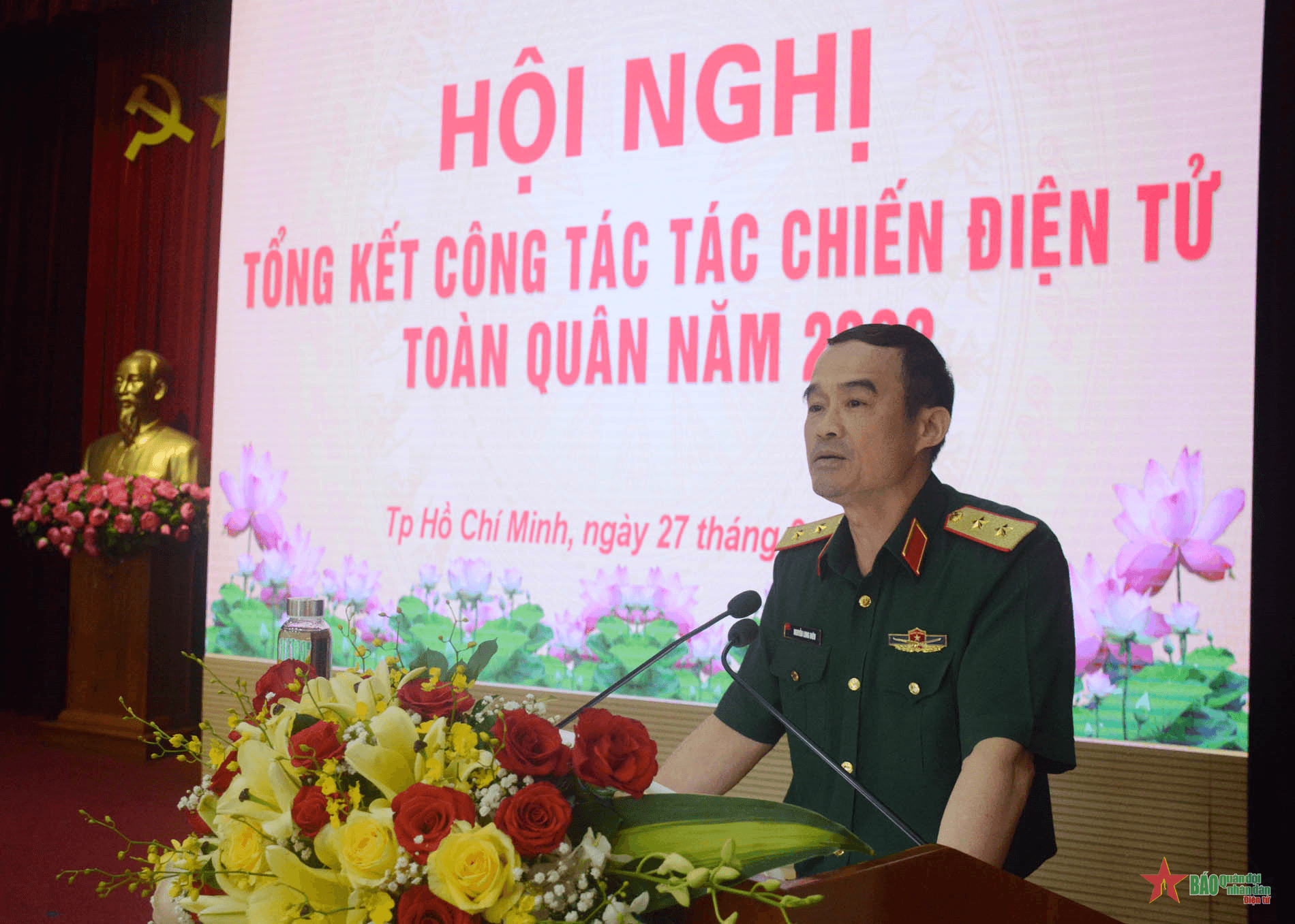 Tổng kết công tác tác chiến điện tử toàn quân năm 2022