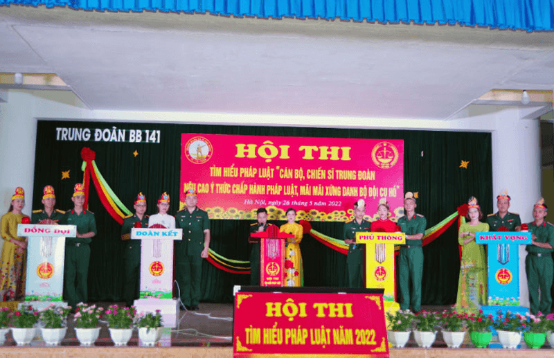 Công tác phổ biến, giáo dục pháp luật trong Quân đội: Lan tỏa tinh thần thượng tôn pháp luật