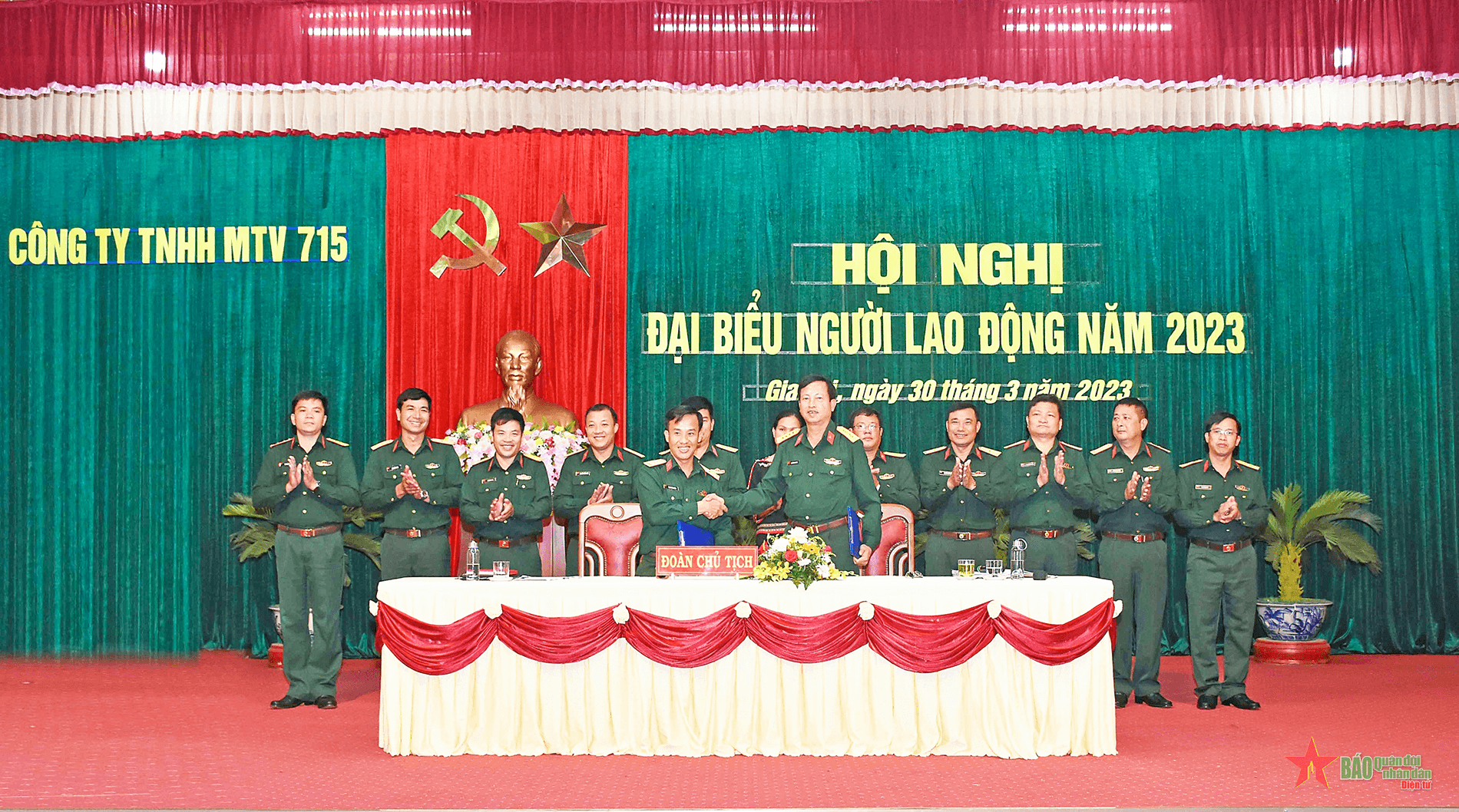 Công ty 715 bảo đảm thu nhập cho người lao động hơn 8,7 triệu đồng/tháng
