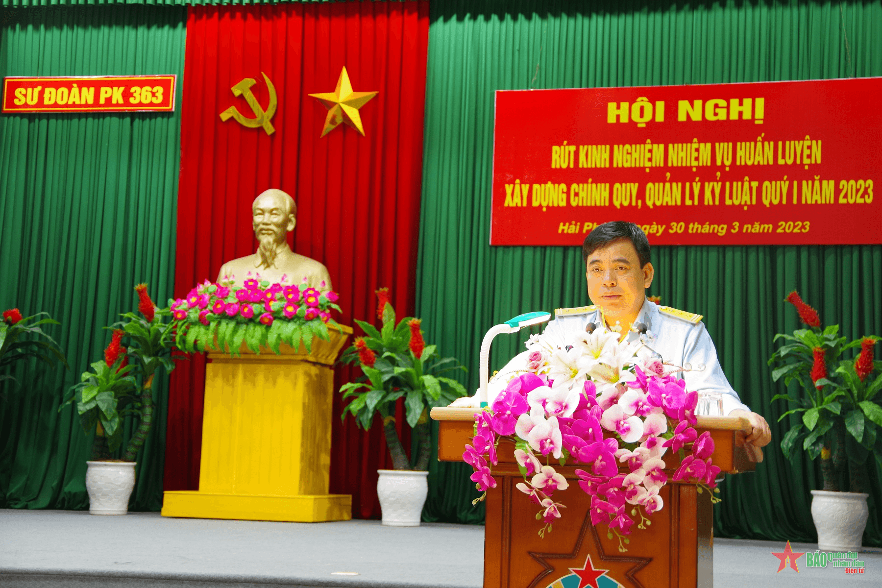 Sư đoàn 363: Nâng cao chất lượng huấn luyện, xây dựng chính quy, quản lý kỷ luật