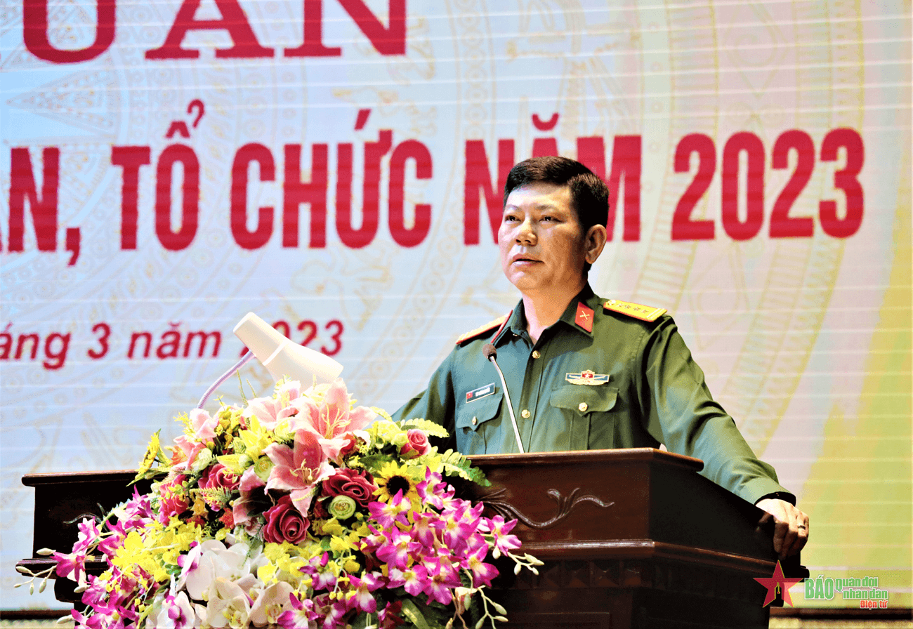 Bộ CHQS tỉnh Hưng Yên tổ chức tập huấn cán bộ năm 2023