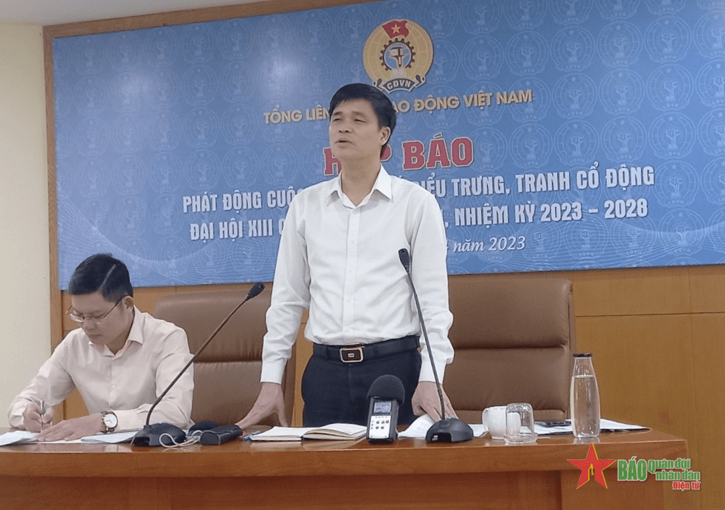 Phát động Cuộc thi thiết kế Biểu trưng và tranh cổ động Đại hội XIII Công đoàn Việt Nam