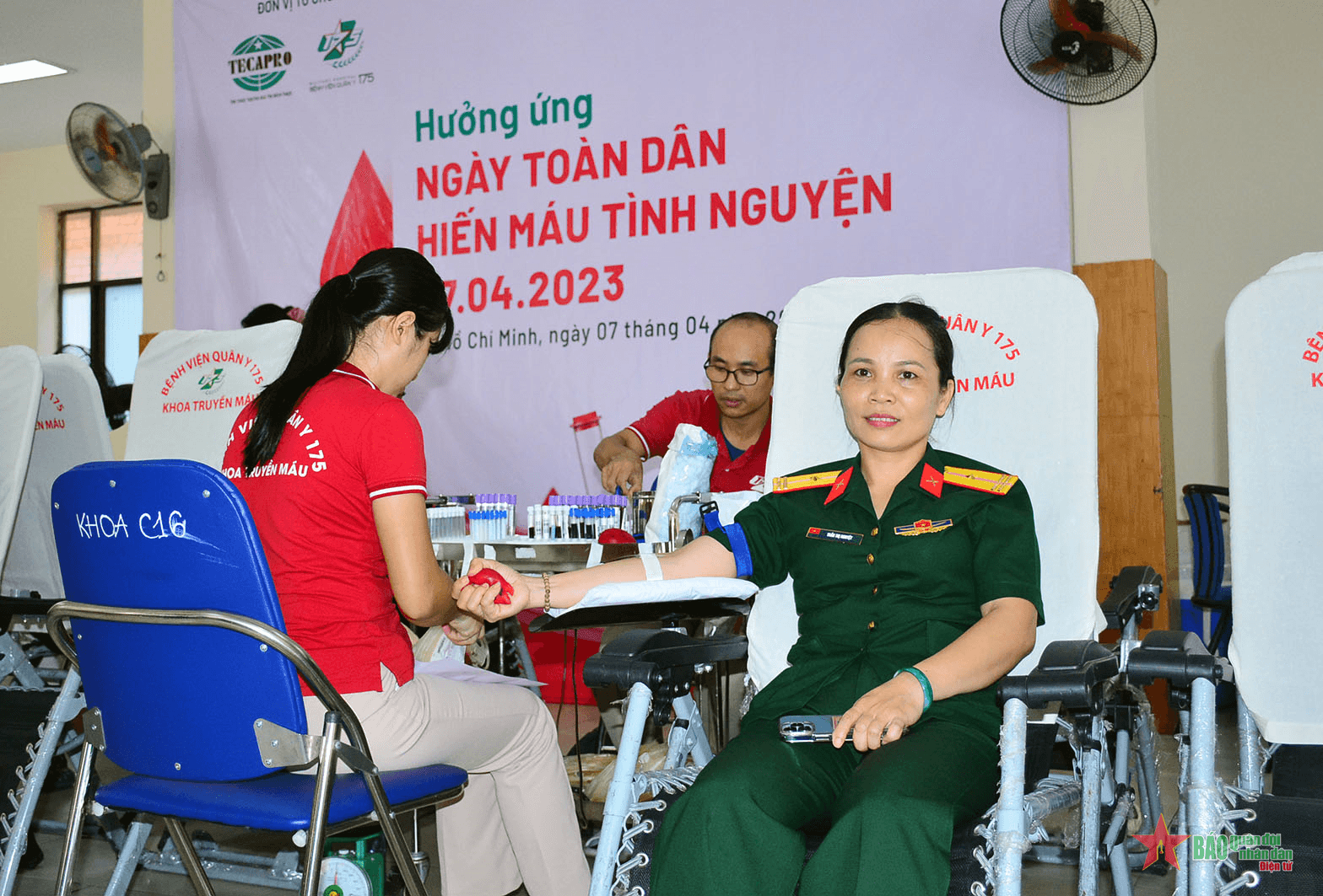 Lan tỏa tinh thần hiến máu tình nguyện trong người lao động Công ty Tecapro
