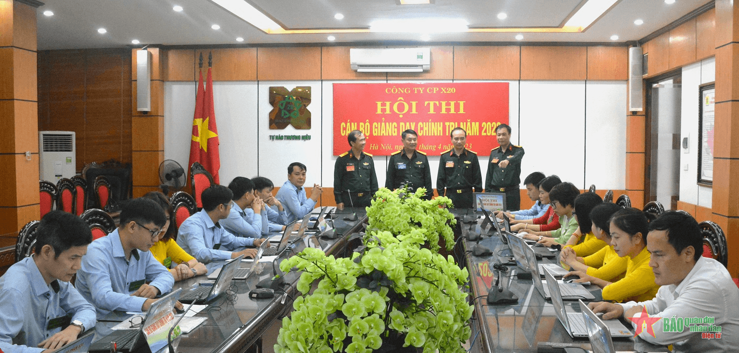 Công ty cổ phần X20 gắn sản xuất kinh doanh với giáo dục chính trị