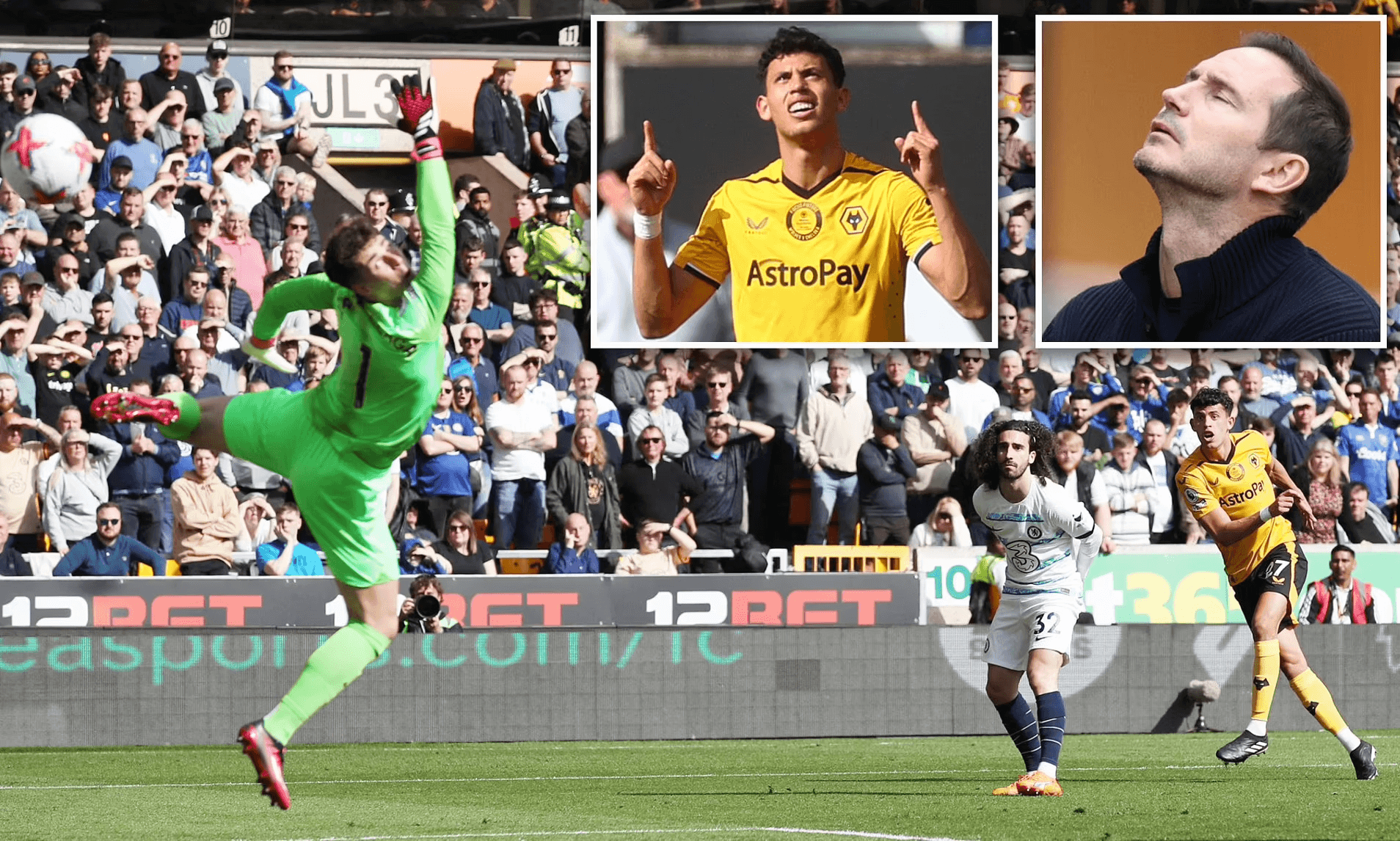 Kết quả Ngoại hạng Anh tối 8-4: Chelsea thất thủ trước Wolves