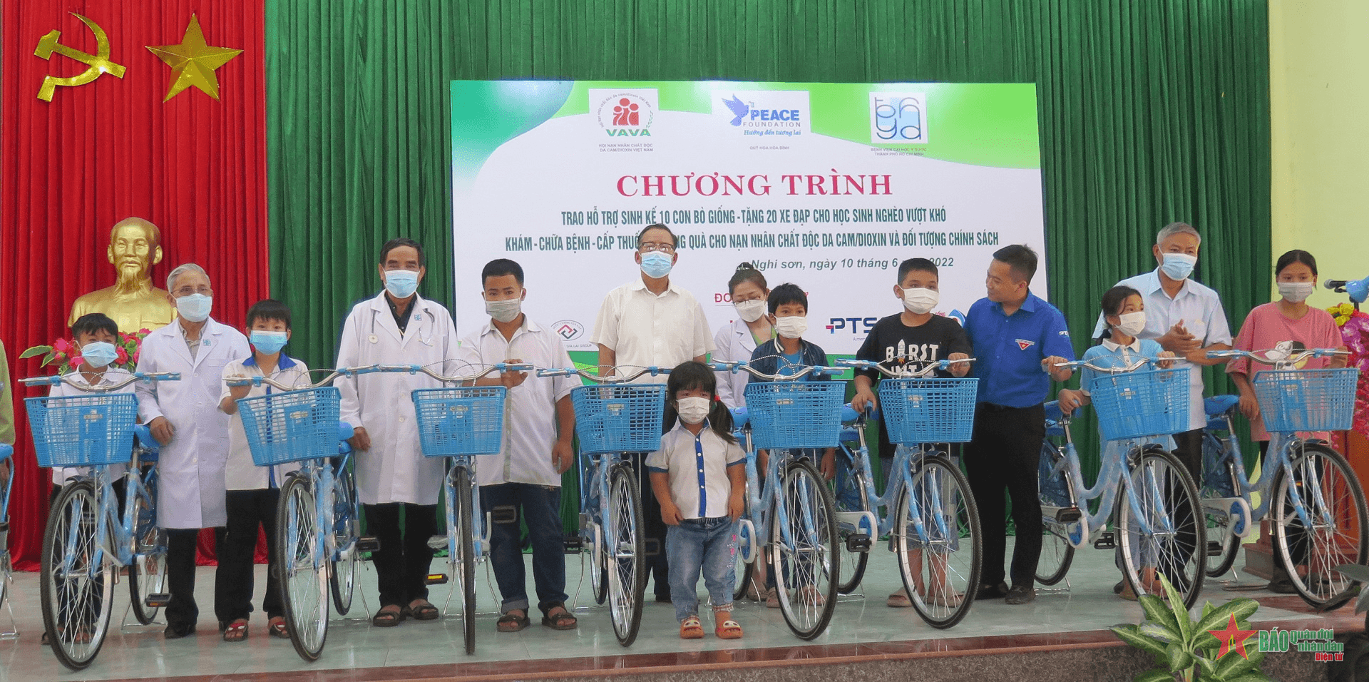 Phấn đấu vận động đạt 500 tỷ đồng chăm sóc, giúp đỡ nạn nhân chất độc da cam