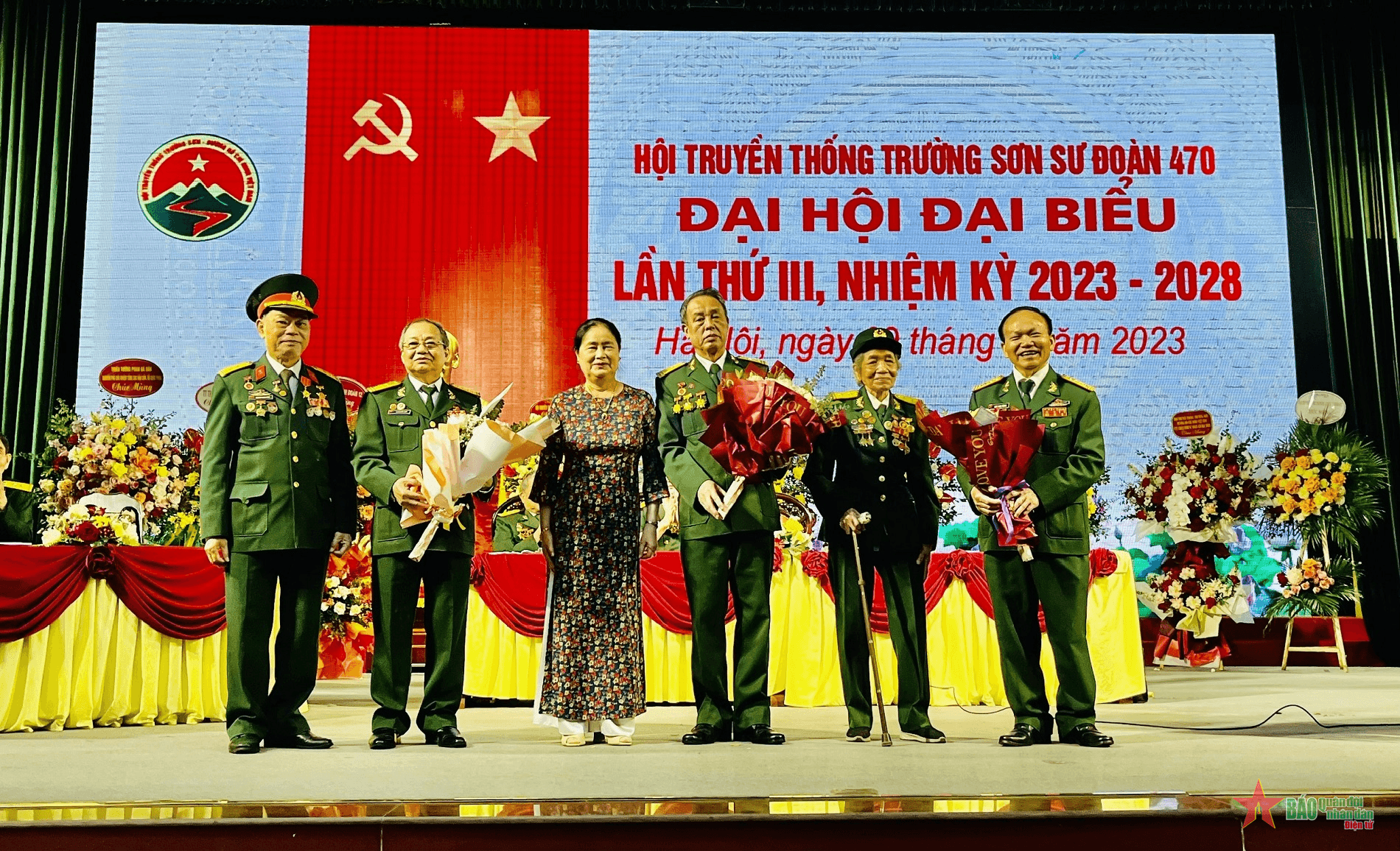 Đại hội đại biểu Hội Truyền thống Trường Sơn Sư đoàn 470 lần thứ III