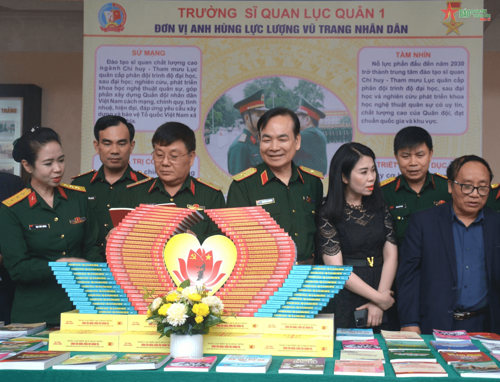 Trường Sĩ quan Lục quân 1 phát động Cuộc thi Đại sứ Văn hóa đọc năm 2023