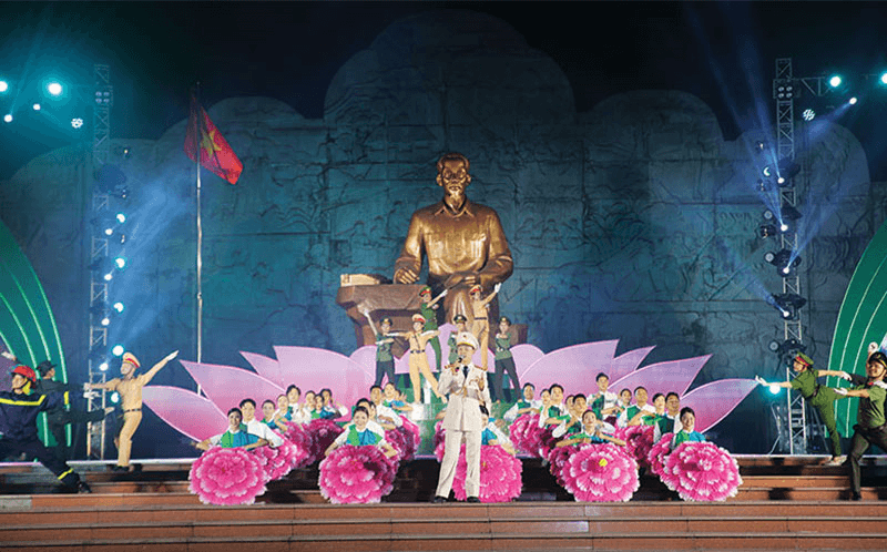 250 diễn viên sẽ biểu diễn trong chương trình "Nhớ mãi ơn Người - Hồ Chí Minh"