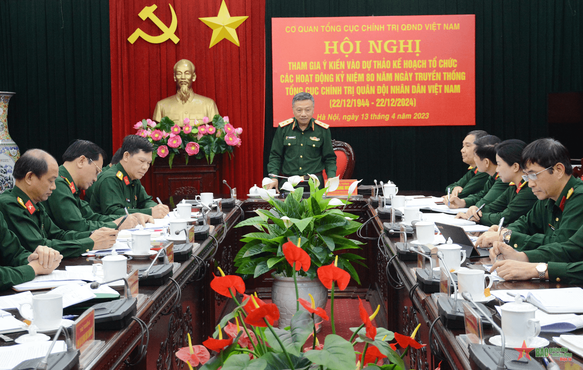 Hoạt động kỷ niệm 80 năm Ngày truyền thống Tổng cục Chính trị Quân đội nhân dân Việt Nam cần thiết thực và tiết kiệm