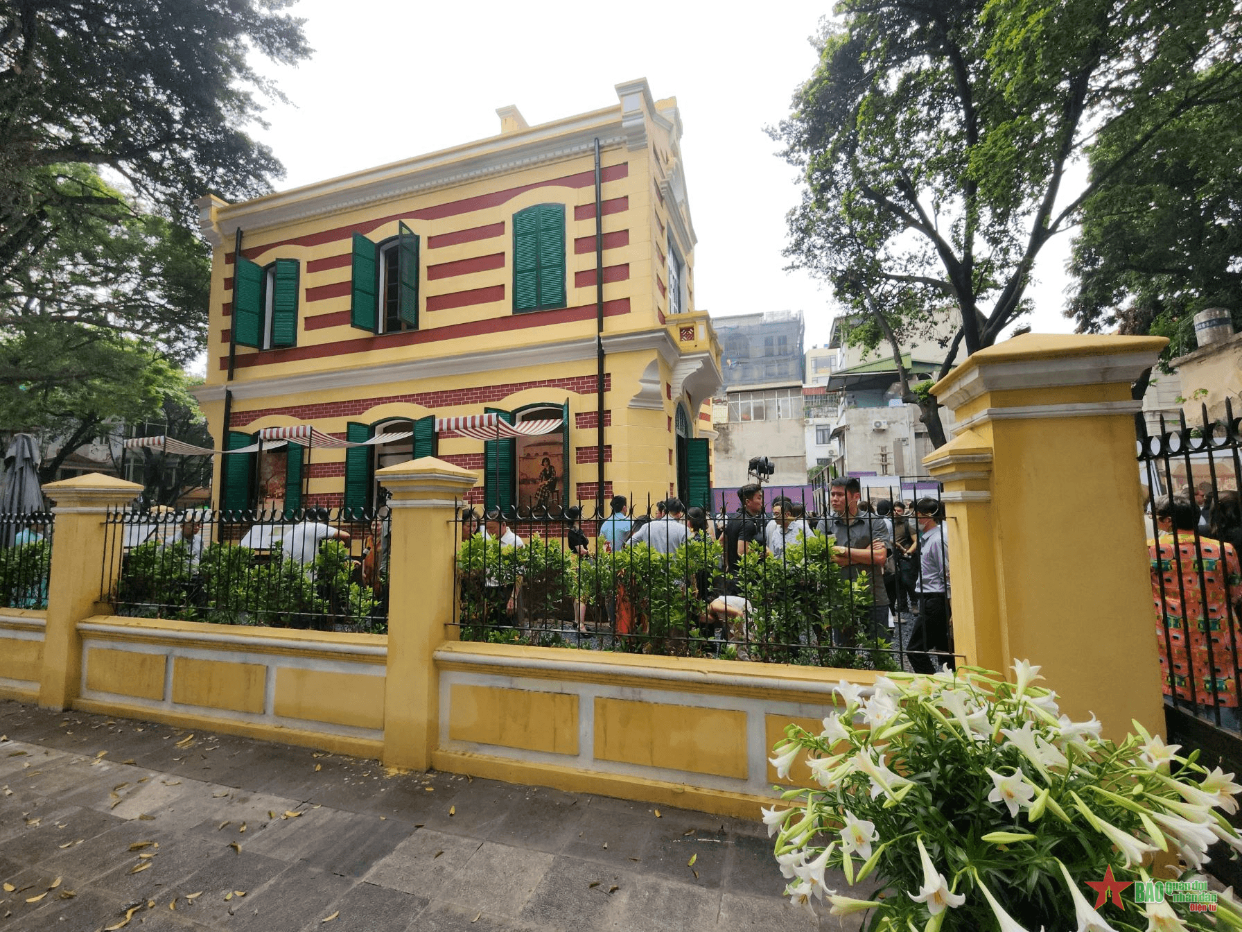 Chuyên gia Pháp: Biệt thự 49 Trần Hưng Đạo được sơn gam màu gốc và tôn trọng nguyên bản của công trình