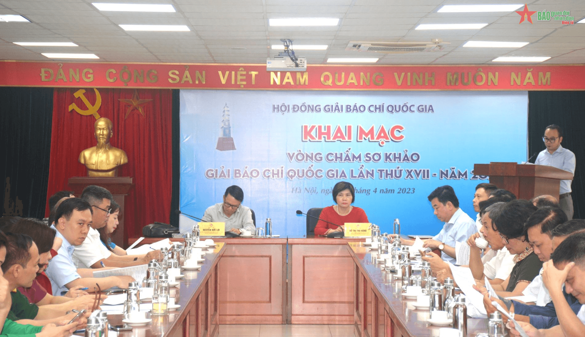 Khai mạc Vòng chấm sơ khảo Giải Báo chí Quốc gia lần thứ XVII - 2022
