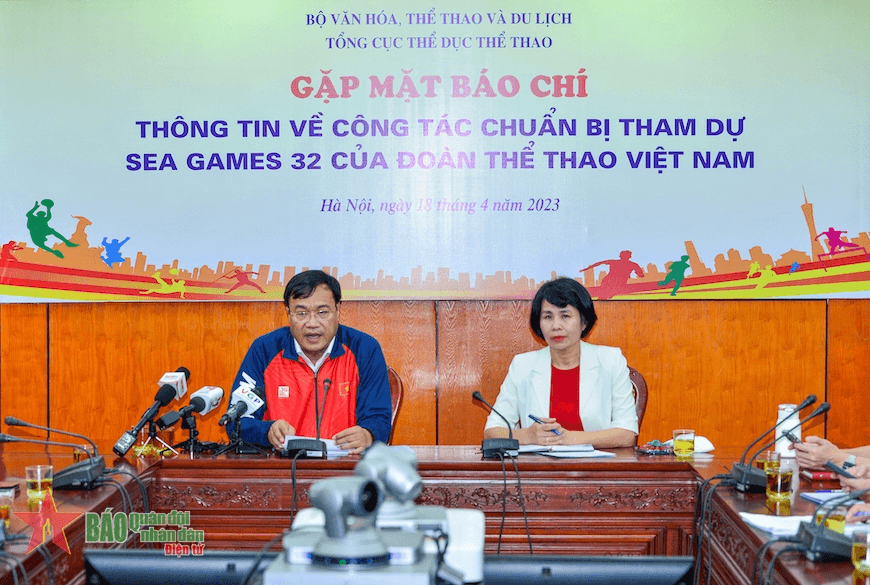 Ngày 3-5 Đoàn thể thao Việt Nam lên đường dự SEA Games 32