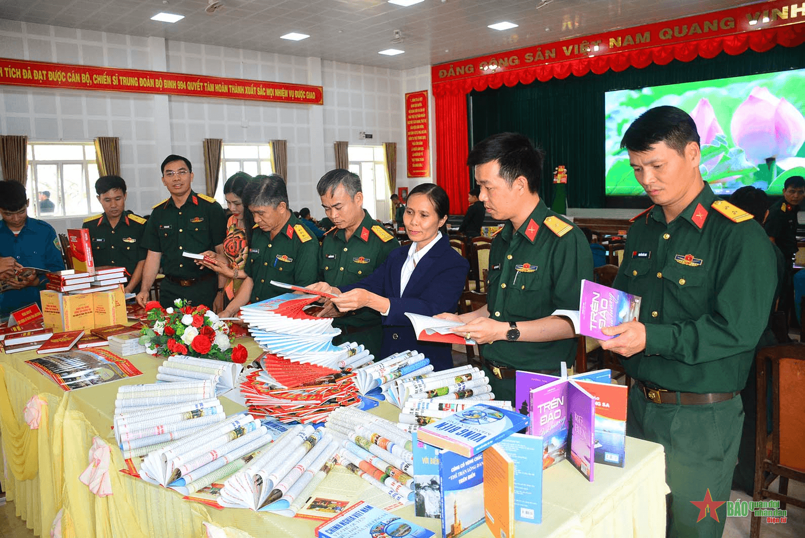 Bộ Chỉ huy Quân sự tỉnh Lâm Đồng tổ chức nhiều hoạt động ý nghĩa lan tỏa văn hóa đọc