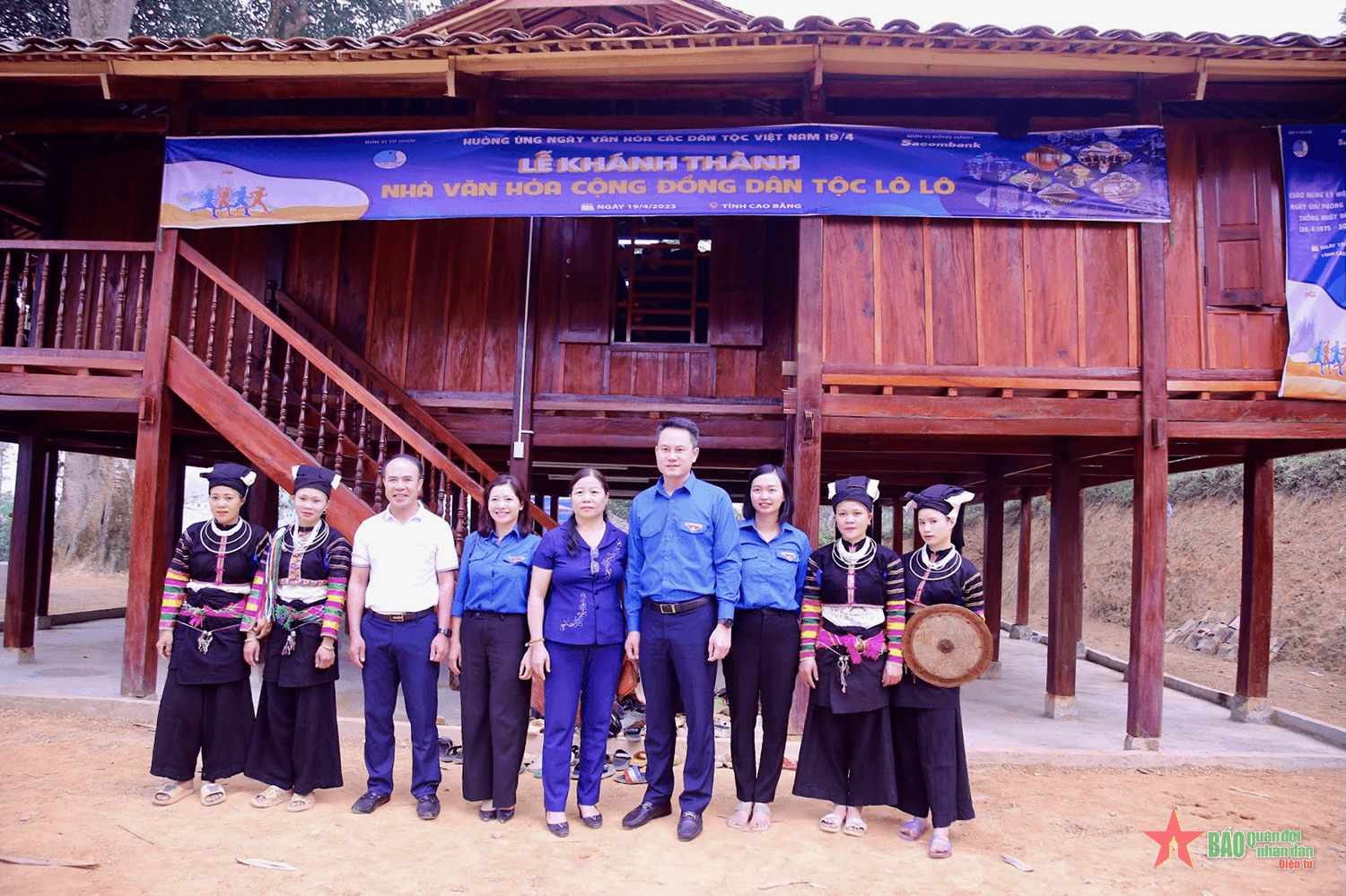 Khánh thành Nhà văn hóa cộng đồng đồng bào dân tộc Lô Lô tại Cao Bằng