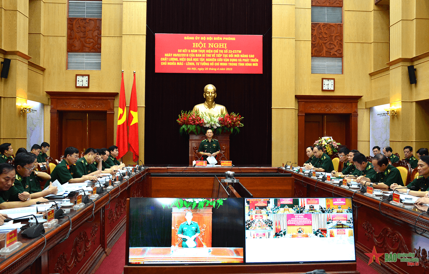 Phát triển và vận dụng sáng tạo Chủ nghĩa Mác-Lênin, tư tưởng Hồ Chí Minh sát thực tiễn Bộ đội Biên phòng