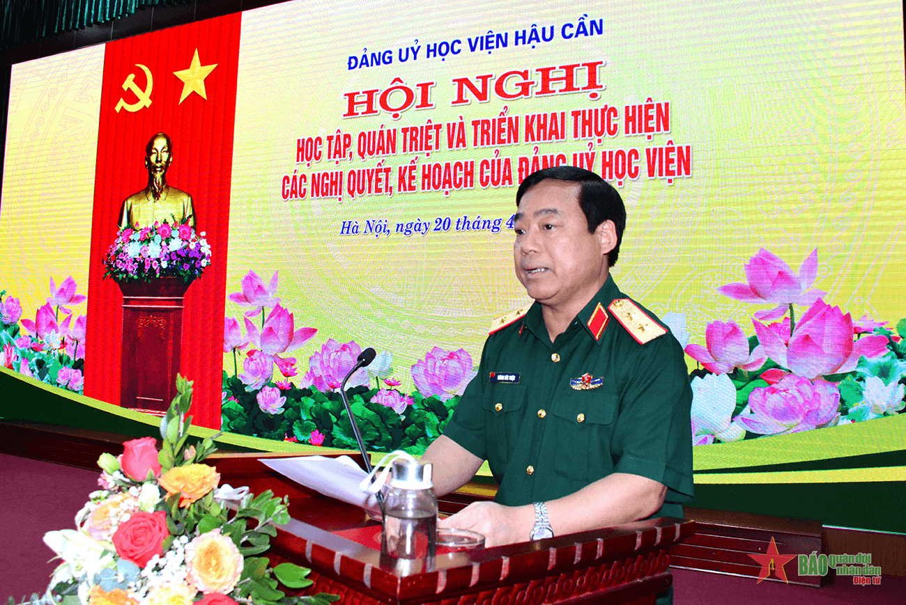 Học viện Hậu cần học tập, quán triệt, triển khai thực hiện các nghị quyết về giáo dục và đào tạo