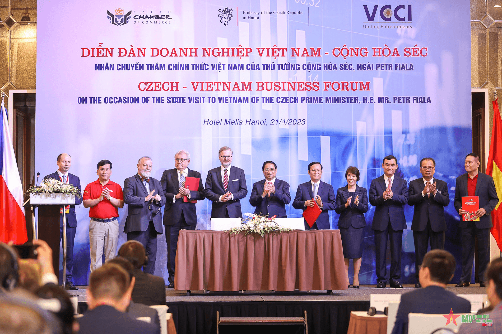 Diễn đàn Doanh nghiệp Việt Nam - Cộng hòa Séc